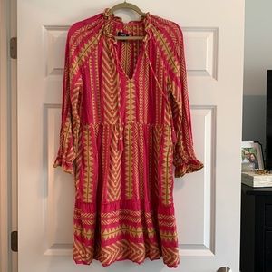Maeve Petra Embroidered Tunic Dress